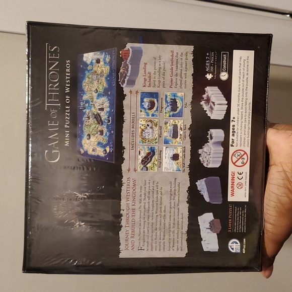 4D Game of Thrones Mini Puzzle of Westeros - Includes Kings Landing - Picture 2 of 4